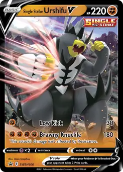 Single Strike Urshifu V SWSH106 Normal