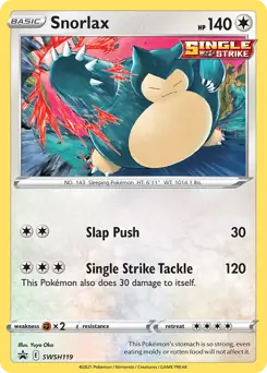 Snorlax SWSH119 Normal