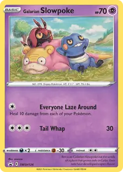Galarian Slowpoke SWSH126 Normal
