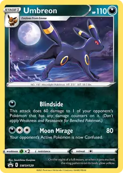 Umbreon SWSH129 Normal