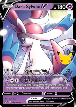 Dark Sylveon V SWSH134 Normal