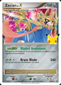 Zacian LV. X SWSH135 Normal