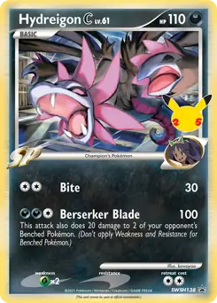 Hydreigon C lv.61 SWSH138 Normal