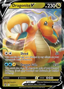 Dragonite V SWSH154 Normal