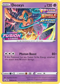 Deoxys SWSH170 Normal