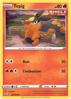 Tepig SWSH172 Normal