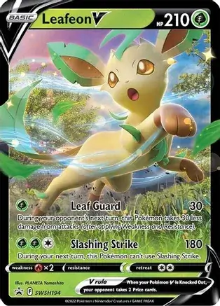 Leafeon V SWSH194 Normal
