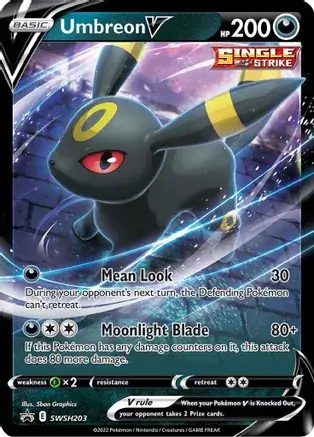 Umbreon V SWSH203 Normal