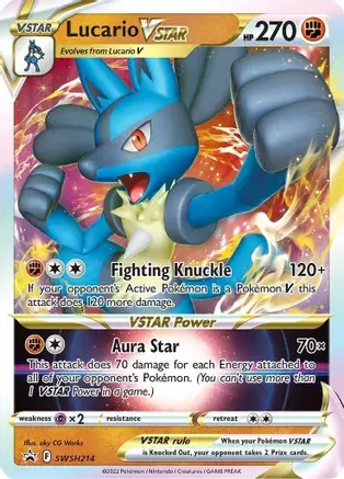 Lucario VSTAR SWSH214 Normal