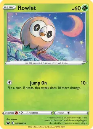 Rowlet SWSH220 Normal