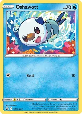 Oshawott SWSH222 Normal