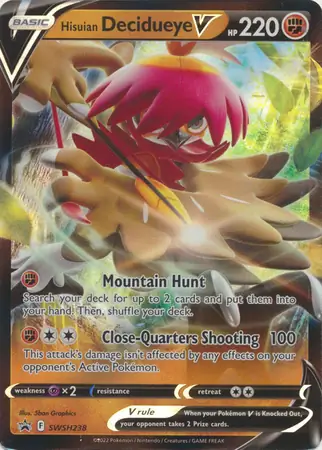 Hisuian Decidueye V SWSH238 Normal