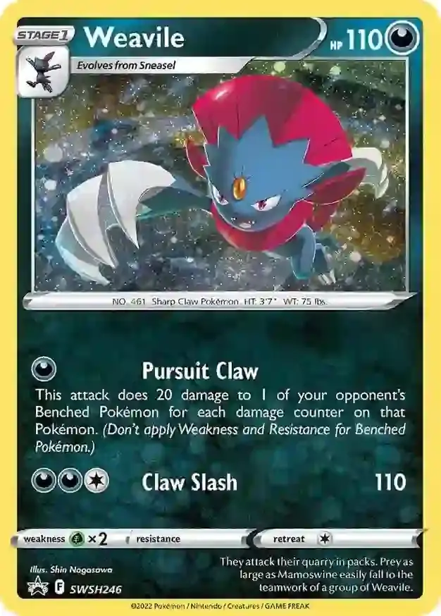 Weavile SWSH246 Normal