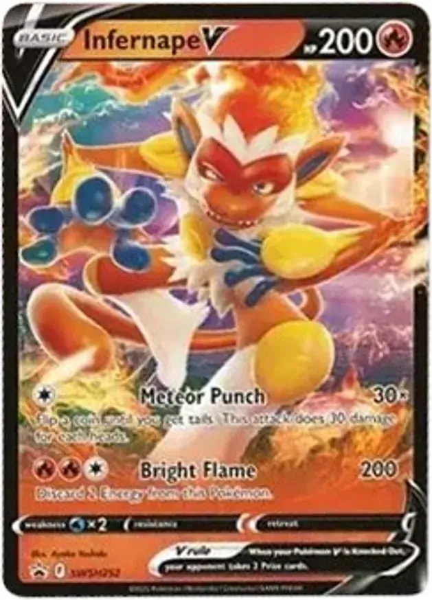 Infernape V SWSH252 Normal