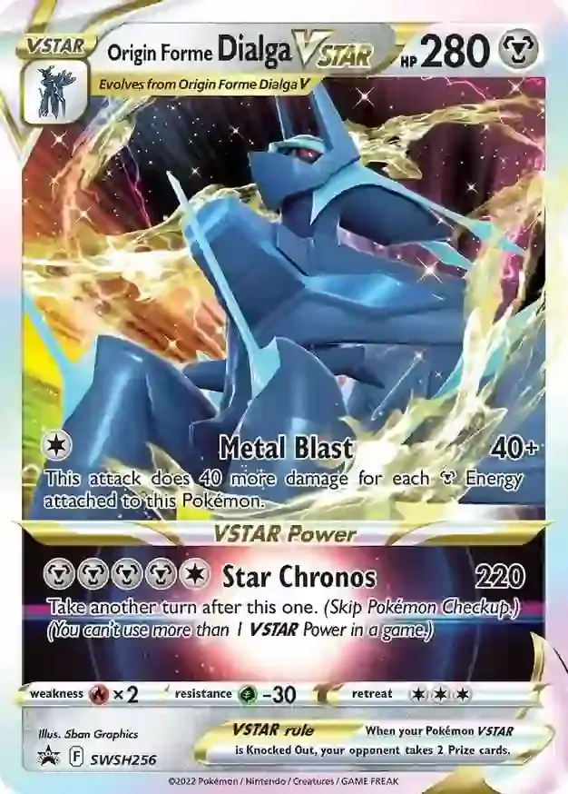 Origin Forme Dialga VSTAR SWSH256 Normal