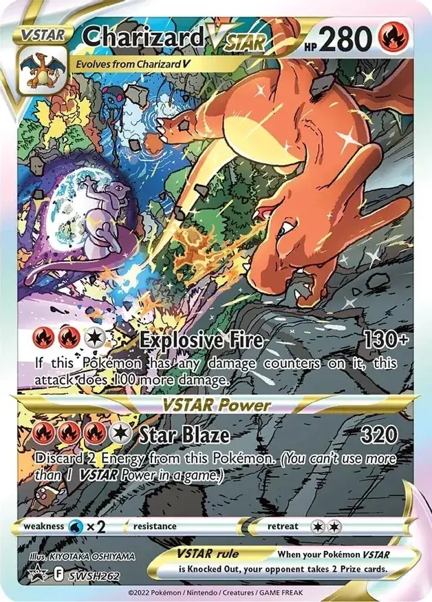 Charizard VSTAR SWSH262 Normal