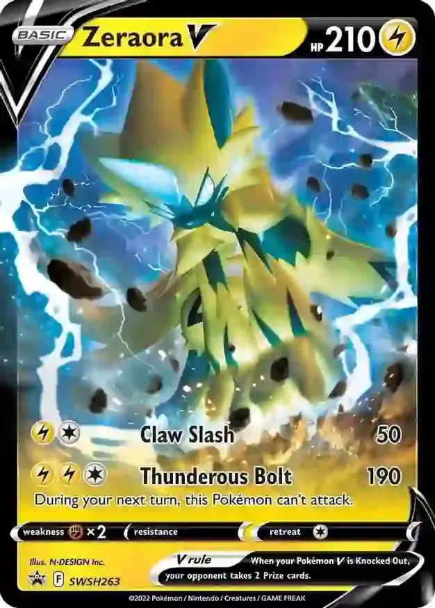 Zeraora V SWSH263 Normal