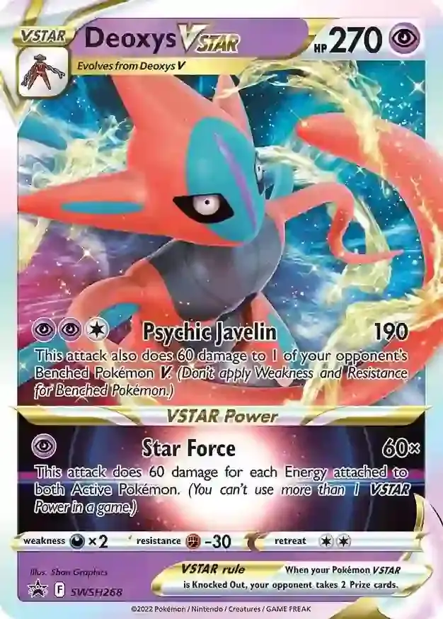 Deoxys VSTAR SWSH268 Normal