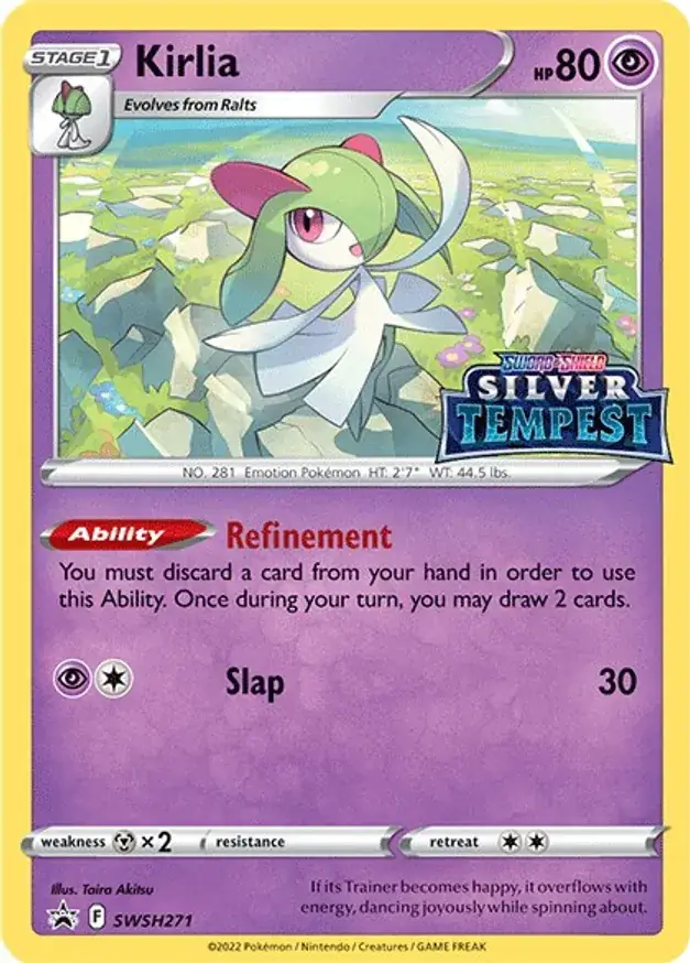 Kirlia Staff Prerelease SWSH271 Normal