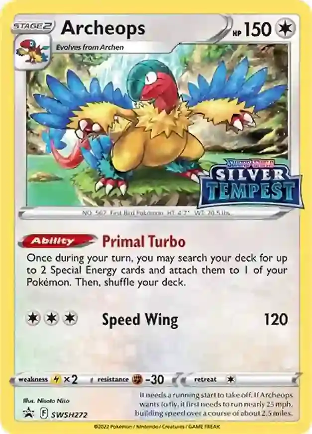 Archeops Staff Prerelease SWSH272 Normal