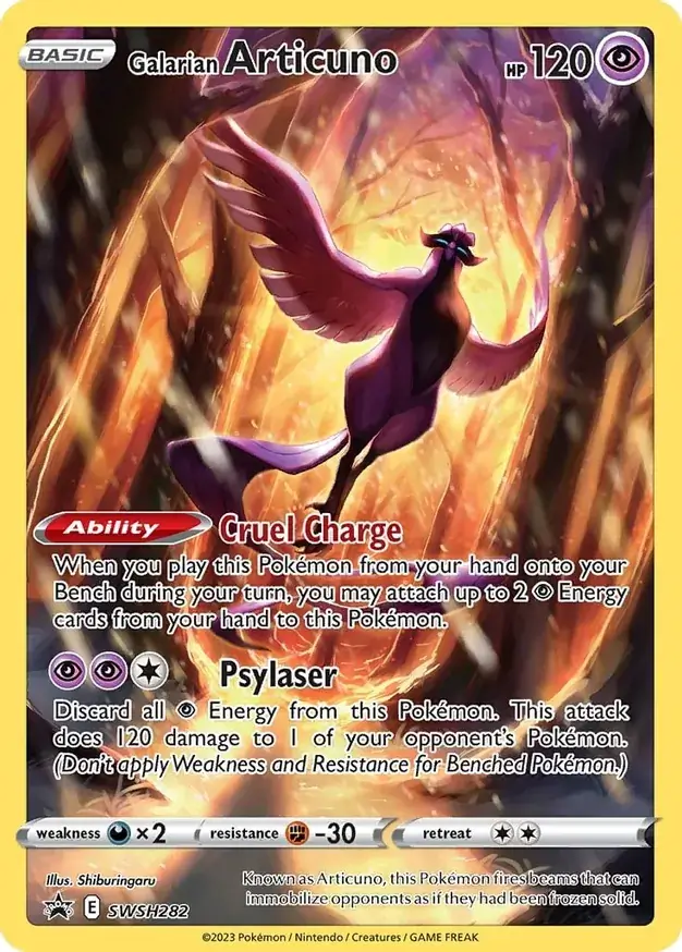 Galarian Articuno SWSH282 Normal