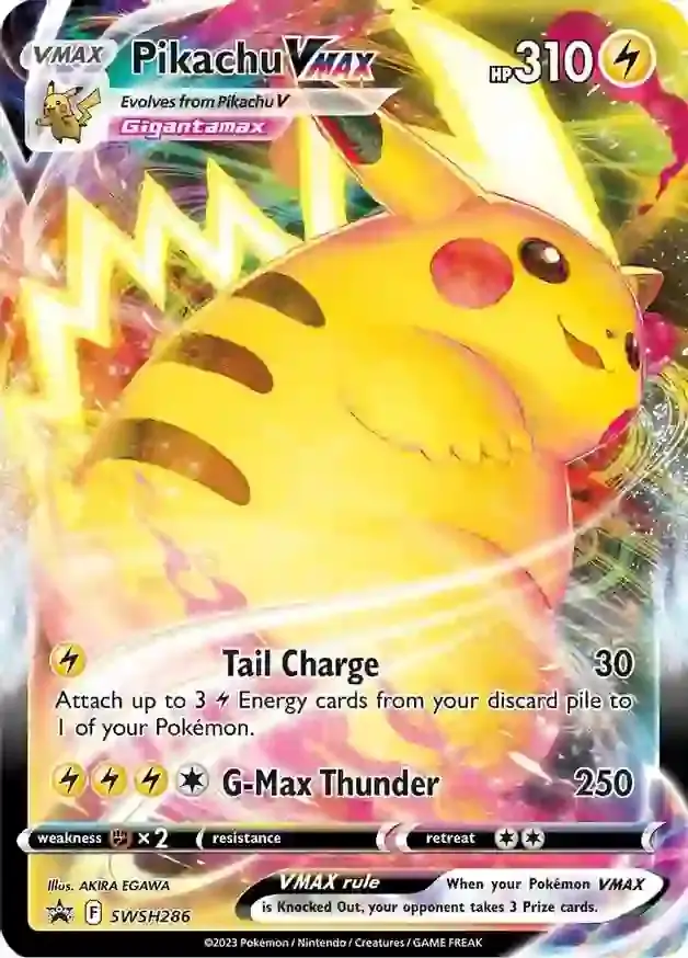 Pikachu VMAX SWSH286 Normal