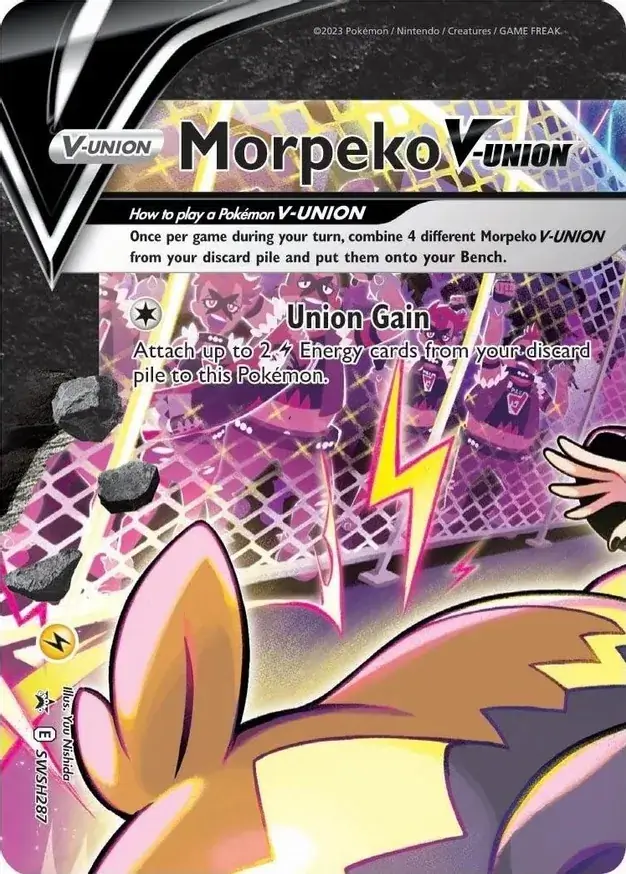Morpeko V-Union SWSH287 Normal