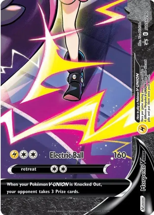 Morpeko V-Union SWSH290 Normal