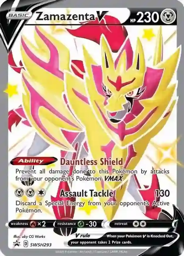 Zamazenta V SWSH293 Normal