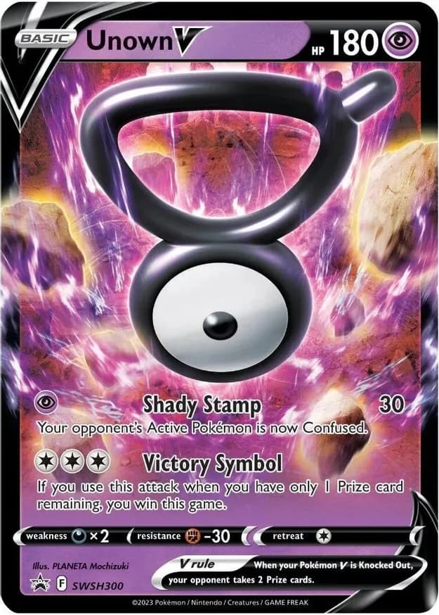 Unown V SWSH300 Normal