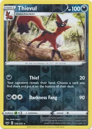 Thievul Reverse Holo 126 Normal