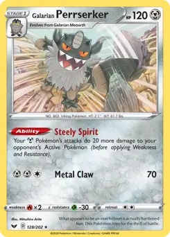 Galarian Perrserker 128