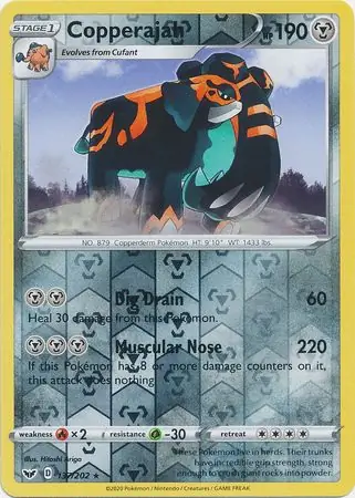 Copperajah Reverse Holo 137 Normal