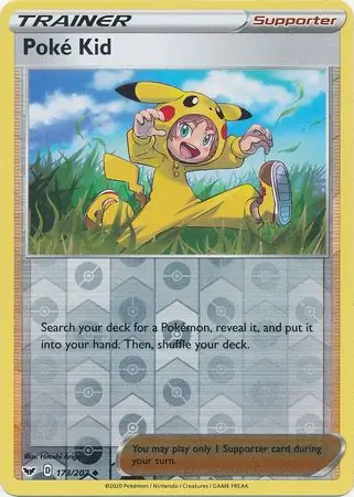 Poke Kid Reverse Holo 173 Normal