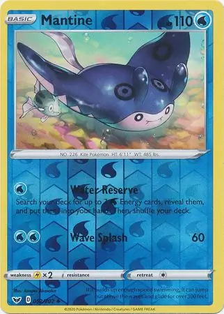 Mantine Reverse Holo 052 Normal