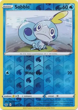 Sobble Reverse Holo 054