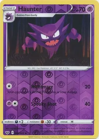Haunter Reverse Holo 084