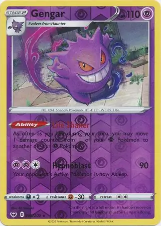 Gengar Reverse Holo 085 Normal