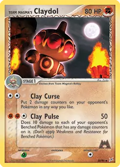 Team Magma's Claydol 33 Normal