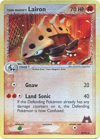 Team Magma's Lairon Reverse Holo 36
