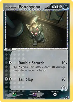Team Aqua's Poochyena 54 Normal