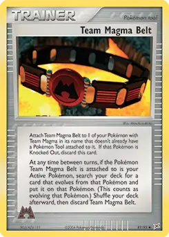 Team Magma Belt 81