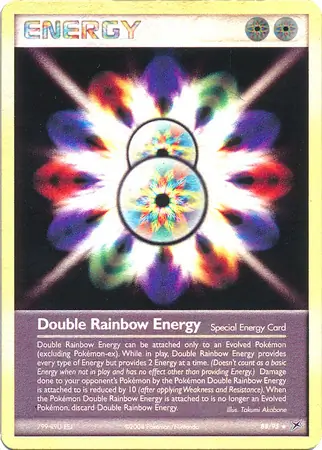 Double Rainbow Energy Reverse Holo 88 Normal