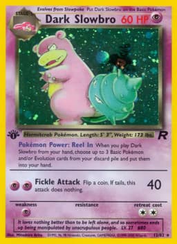 Dark Slowbro Holo