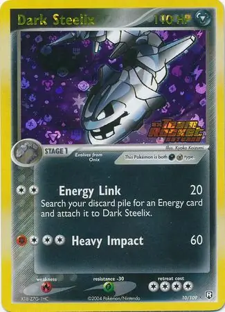 Dark Steelix Reverse Holo 10 Normal