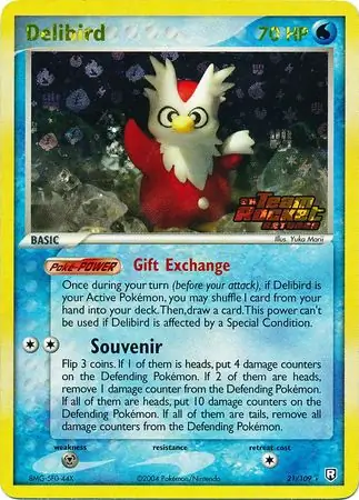 Delibird Reverse Holo 21 Normal