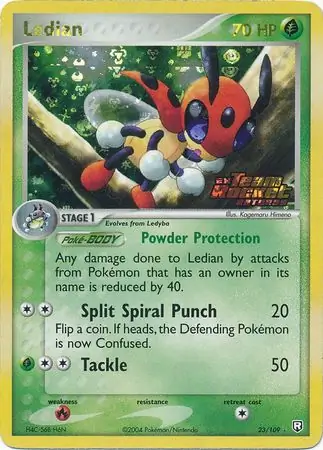 Ledian Reverse Holo 23 Normal