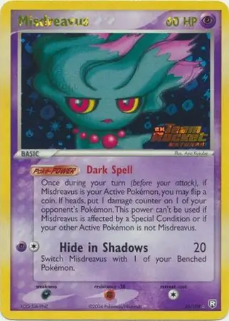 Misdreavus Reverse Holo 25 Normal