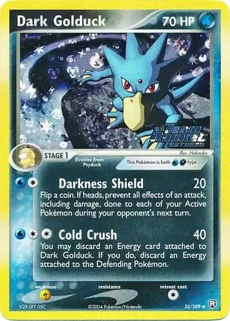 Dark Golduck Reverse Holo 35 Normal