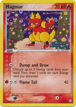 Magmar Reverse Holo 44 Normal